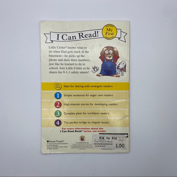 Set of 2 I Can Read Little Critter by Mercer Mayer Early Readers Children Books - Picture 5 of 5